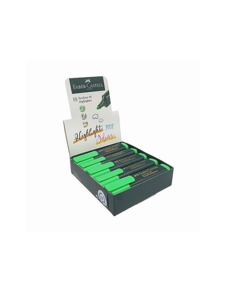 ROTULADOR FABER FLUOR 48-63 VERDE