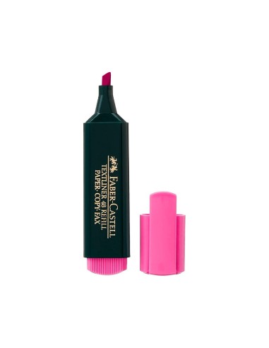 ROTULADOR FABER FLUOR 48-28 ROSA