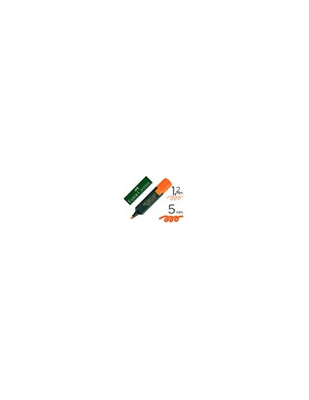 ROTULADOR FABER FLUOR 48-15 NARANJA