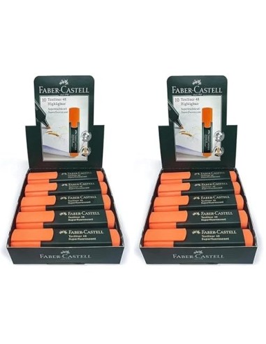 ROTULADOR FABER FLUOR 48-15 NARANJA