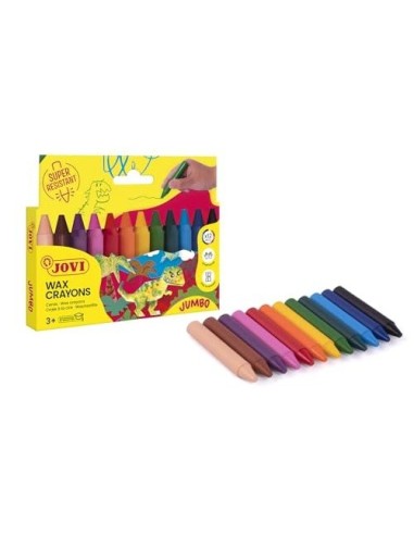 LAPICES CERA JOVICOLOR CAJA 12 COL.
