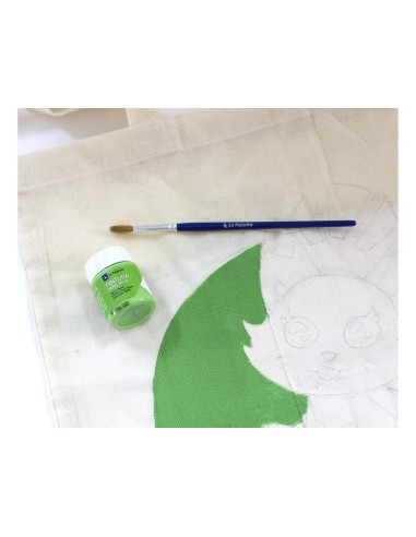 PINTURA TELA LA PAJARITA ANARANJADO 25 ML