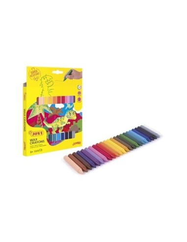 LAPICES CERA JOVICOLOR CAJA 24 COL.