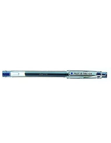 BOLIGRAFO PILOT PUNTA AGUJA G-TEC-C4 AZUL