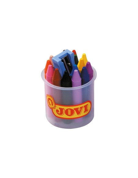 LAPICES CERA JOVICOLOR BOTE 16 COL.