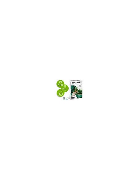 PAPEL FOTOCOP.DISCOVERY A3 75 GRS. 500H. MULTIUSO