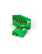 CINTA ADH. SCOTCH MAGIC 33X19 MM PACK 6 ROLLOS