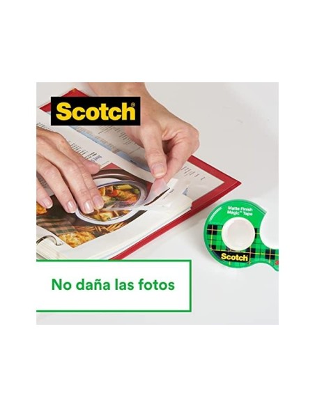CINTA ADH. SCOTCH MAGIC 33X19 MM PACK 6 ROLLOS