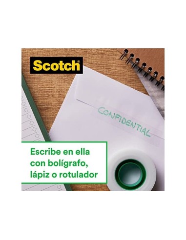 CINTA ADH. SCOTCH MAGIC 33X19 MM PACK 6 ROLLOS