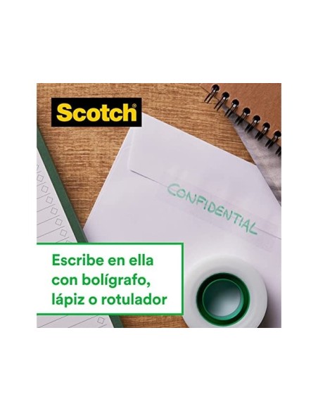 CINTA ADH. SCOTCH MAGIC 33X19 MM PACK 6 ROLLOS