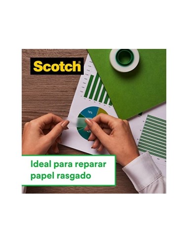 CINTA ADH. SCOTCH MAGIC 33X19 MM PACK 6 ROLLOS