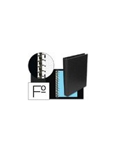 CARPETA MULTIFIN ALFA 3005-G 16 A 40 MM PLASTICO FL.NEGRO 2