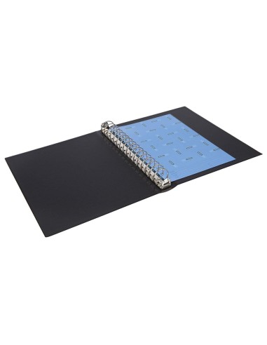 CARPETA MULTIFIN ALFA 3005-G 16 A 40 MM PLASTICO FL.NEGRO
