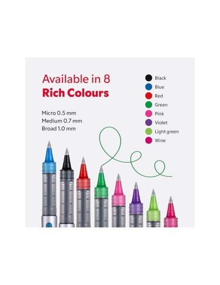 ROTULADOR UNI-BALL ROLLER UB-150 MICRO EYE NEGRO 0,5 MM UD.