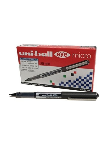 ROTULADOR UNI-BALL ROLLER UB-150 MICRO EYE NEGRO 0,5 MM UD.