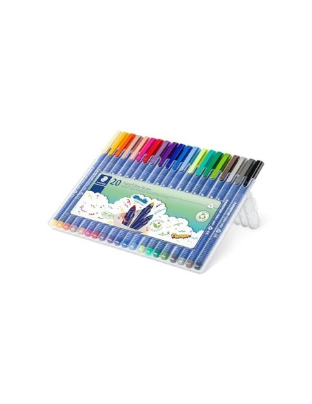 ROTULADOR STAEDTLER TRIPLUS ESTUCHE 20 COL.