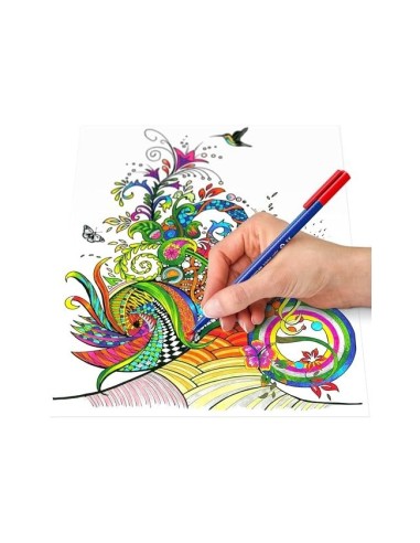 ROTULADOR STAEDTLER TRIPLUS ESTUCHE 20 COL.