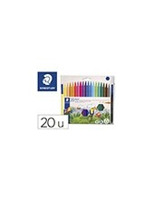 ROTULADOR STAEDTLER NORIS CLUBESTUCHE 20 COL. 2