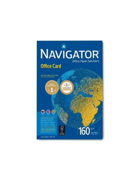 PAPEL FOTOCOP.NAVIGATOR A4 160 GRAMOS PAPEL MULTIUSO CARTUCHO LASER-