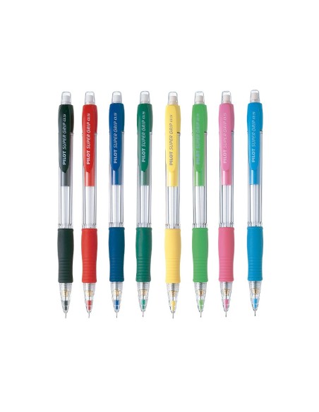 PORTAMINAS PILOT SUPER GRIP NEGRO 0,5 MM SUJECION CAUCHO