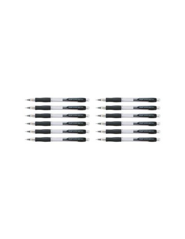 PORTAMINAS PILOT SUPER GRIP NEGRO 0,5 MM SUJECION CAUCHO