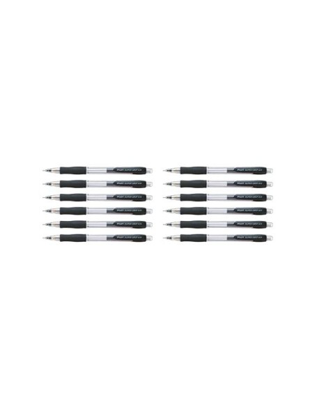 PORTAMINAS PILOT SUPER GRIP NEGRO 0,5 MM SUJECION CAUCHO