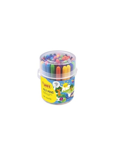 ROTULADOR JOVI MAXI 13 MM BOTE 48 UDS. 12 COL.4 UDS. CADA COLOR.