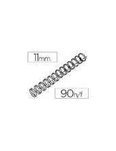 ESPIRAL WIRE 3:1 11 MM N.7 NEGRO CAP.90 H.CAJA 100 UDS. 2
