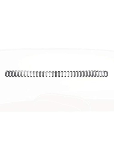 ESPIRAL WIRE 3:1 11 MM N.7 NEGRO CAP.90 H.CAJA 100 UDS.