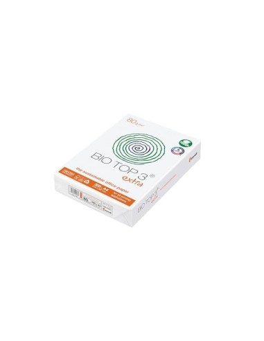 PAPEL FOTOCOPIADORA BIOTOP EXTRA ECOLOGICO DIN-A4 PAQUETE 500 HOJAS