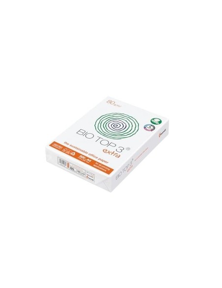 PAPEL FOTOCOPIADORA BIOTOP EXTRA ECOLOGICO DIN-A4 PAQUETE 500 HOJAS