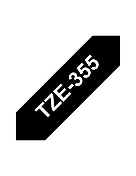 TZE-355 CINTA BROTHER NG./BL. 24MMX8MT.