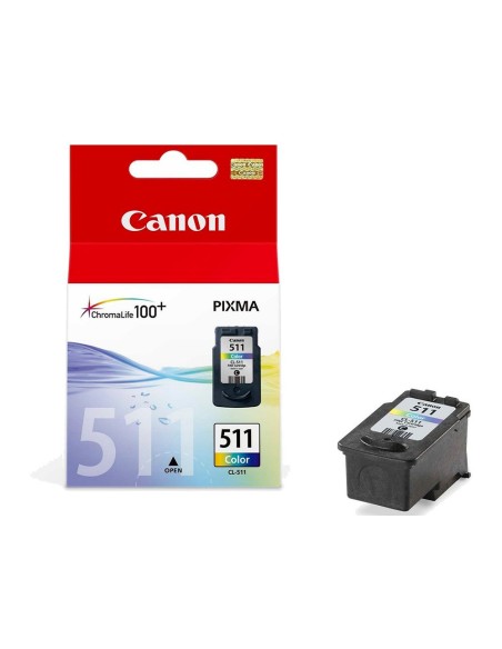 2972B009 CARTUCHO CANON CL-511 TRICOLOR 244 PG.