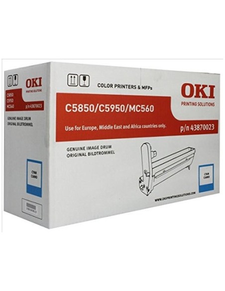 43870023 TAMBOR OKI C5850/C5950 CIAN 20000 PG.