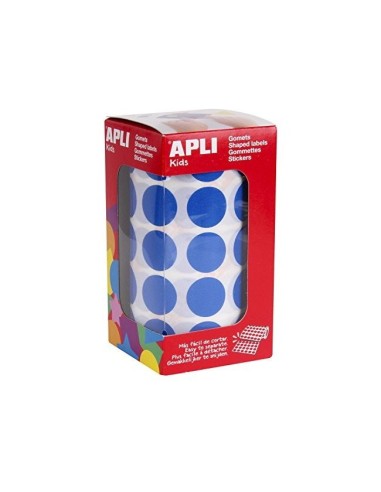 GOMETS APLI ROLLO 59H CIRCULO Ø 20 MM AZUL 1.770 UDS. (04860)