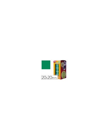 GOMETS APLI ROLLO 59H CUADRADO 20 MM VERDE 1.770 UDS. (04878)