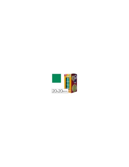 GOMETS APLI ROLLO 59H CUADRADO 20 MM VERDE 1.770 UDS. (04878)