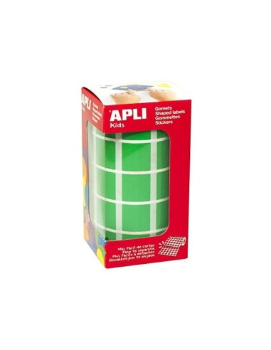 GOMETS APLI ROLLO 59H CUADRADO 20 MM VERDE 1.770 UDS. (04878)