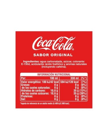REFRESCO COCA-COLA LATA 330ML