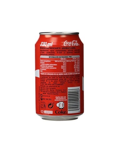 REFRESCO COCA-COLA LATA 330ML