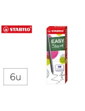 MINAS STABILO EASY ERGO GRAFITO HB 3,15 MM CAJITA 6 MINAS