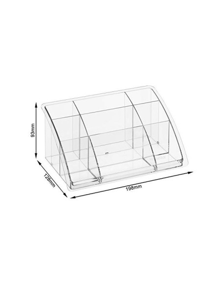 ORGANIZADOR SOBREM.PLASTICO OFFISYS TIMELESS BLANCO 198X128X93 MM