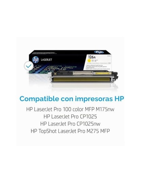 CE312A TONER HP Nº 126A AM. 1000 PG.