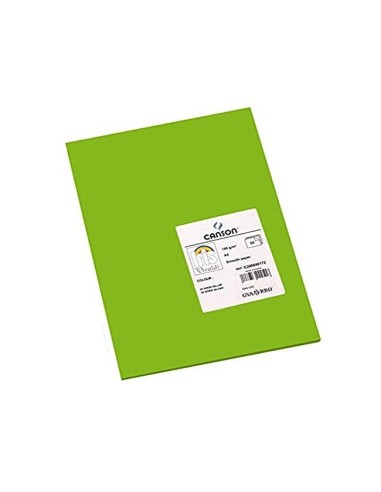 CARTULINA GUARRO DIN A4 VERDE BILLAR 185 GR PAQUETE 50 H 200040172