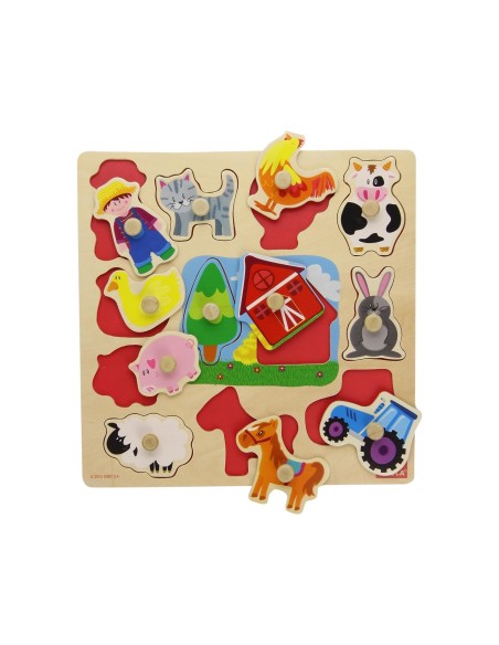 PUZZLE DISET SILUETA GRANJA