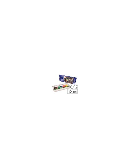 PINTURA OLEO ARTIST CAJA CARTON 12 COL.SURTIDOS TUBO 12 ML