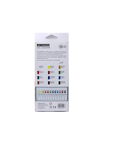 PINTURA OLEO ARTIST CAJA CARTON 12 COL.SURTIDOS TUBO 12 ML