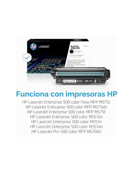 CE400A TONER HP Nº 507A NG. 5500 PG.