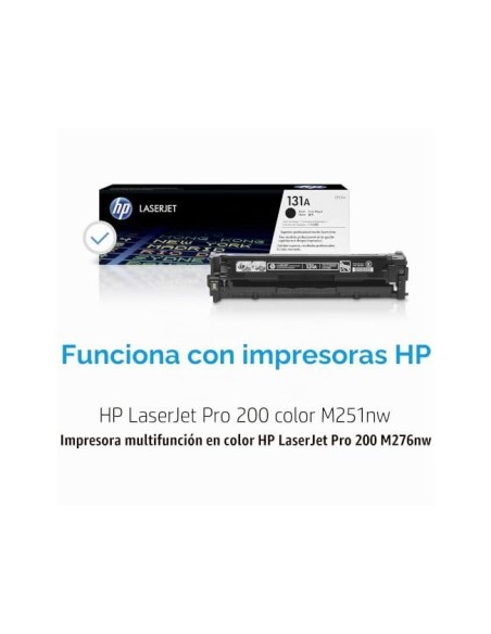 CF210A TONER HP Nº 131A NG. 1600 PG.