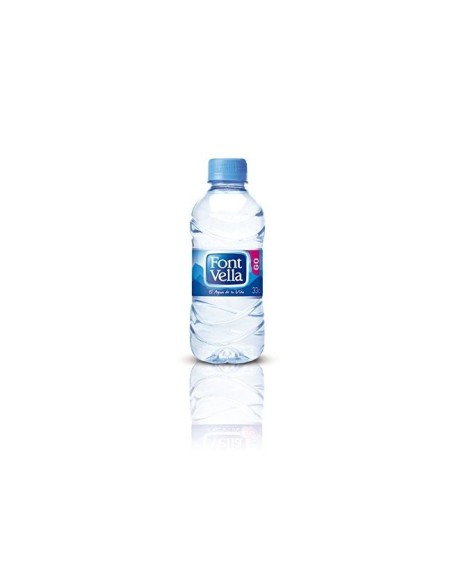 AGUA MINERAL NATURAL FONT VELLA BOTELLA DE 330ML